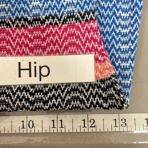 Tanya Taylor Sweater Dress Women's XS Extra Small Blue Striped Long Sleeve Midi - Picture 15 of 16